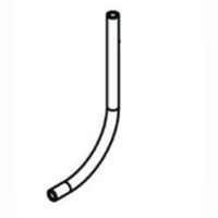 Sandia 100434 threaded hose 1 foot section for