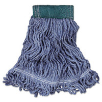 Rubbermaid rcpd252blu Super Stitch blend mop head, medium,