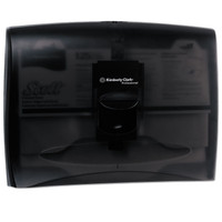 Personal Toilet Seat Cover Dispenser, Smoke Black