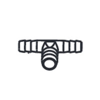 Nilfisk NF56397300 tee barb for Clarke Viper and