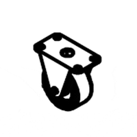 Eagle 680410 caster wheel with gray