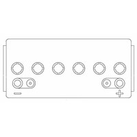 Pioneer Eclipse MP413600 battery 12v sealed 230ah