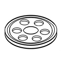 Pioneer Eclipse MP379700 spindle with 9.75 inch pulley
