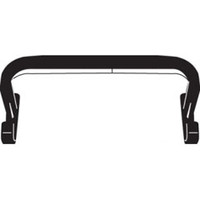 Rubbermaid FG1305L4BLA tilt truck handle black fits