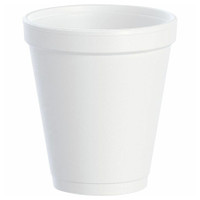 Foam cups 8oz hot or cold 25 per bag case of 40 bags