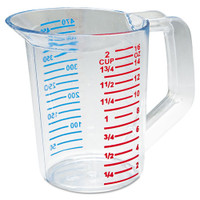 Rubbermaid 3215cle Bouncer measuring cup 16 oz Clear