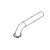 Pioneer Eclipse MP469500 tube dust 90 deg weldment