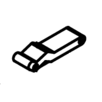 Pioneer Eclipse MP074400 latch cover muffler