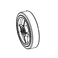 Pioneer Eclipse MP409900 wheel 8 inchx2 inch with