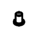 Pioneer Eclipse HH004000 bushing rod skirt