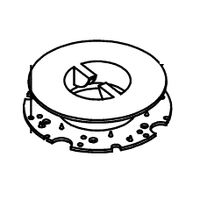 Pioneer Eclipse MP432400 retainer pad blue big mouth