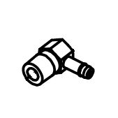 Pioneer Eclipse MP372400 fitting elbow brass 1 8