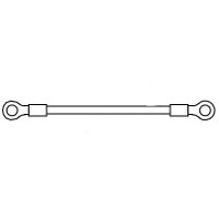 Pioneer Eclipse MP427500 wire 10awg red 3 inch