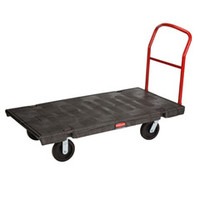 Rubbermaid 4471bla platform truck 30x60 2000 lb. black