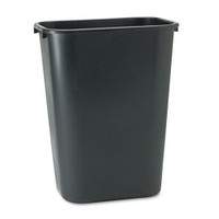Rubbermaid 2957bla trash can 10 gallon wastebasket plastic