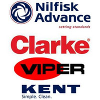 Nilfisk NF56380373 plate hopper bottom metal for Clarke