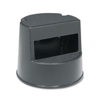 Rubbermaid 2523bla mobile two step stool supports up