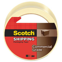 3M 371 Scotch box sealing tape clear MMM3750260CR