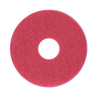 Boardwalk BWK4012RED red clean and buff floor pads