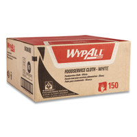 Wypall food service wiper towels 12.5x23.5 white blue