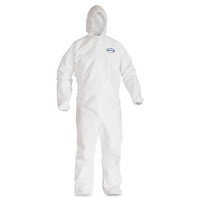 Disposable coveralls a40 liquid particle protection