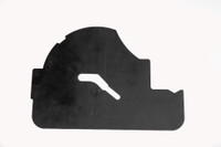 Nilfisk NF1466614000 skirt lt side black rubber pkd