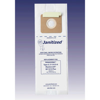36 Panasonic vacuum bags type U replaces Mc115pt