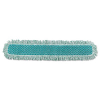 Rubbermaid q438 microfiber dust mop pad with fringe