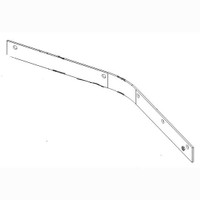 Betco E8341700 rear squeegee gum rubber 27x1.75x0.125