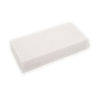 Nilfisk NF997002 pad white 14x28 case of 5