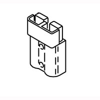 Betco E8620800 Small Red Charger Plug 50a With