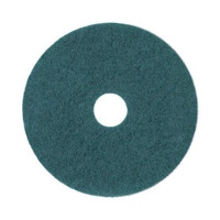 Boardwalk BWK4019GRE green scrub floor pads 19 inch