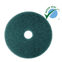 3M 5300 Blue Cleaner floor pads MMM08413 20 inch Green Seal Certified case of 5 pads