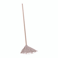 Boardwalk BWK120C deck mop wood handle cotton mop