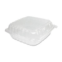Clearseal clear hinged lid containers large 8.875 X
