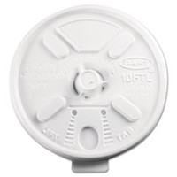  DCC10FTL DART Lift n Lock Plastic Hot Cup Lids Fits 10 oz Cups 