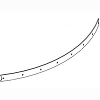 Nilfisk NF56409413 blade squeegee gum rr for Clarke