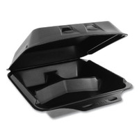 SmartLock Foam Hinged Containers, Large, 3-Comp