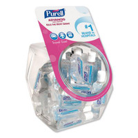 Purell hand sanitizer display bowl with 1 oz