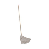 Boardwalk BWK124C deck mop wood handle cotton mop