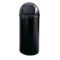 Rubbermaid 817088bla trash can Marshall 25 gallon container