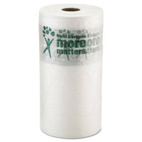 Clear plastic produce bags perforated high density