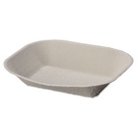 Foodservice tray chinet recycled serving tray