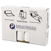 Inteplast Group High-Density Commercial Can Liners Value Pack, 33 gal, 14 microns, 33 inch x 39 inch, Clear, 250/Carton, Size: One Size