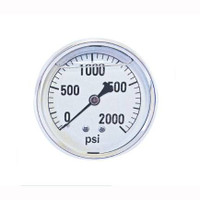 Sandia 8000594 1200psi gauge for Sniper 1200 carpet