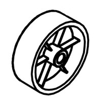NaceCare 801043 back wheel 14 inch