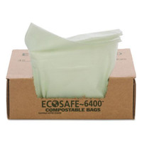 Stout STOE2430E85 ecosafe 6400 compostable compost bags