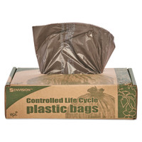 Stout STOG3036B80 eco degradable plastic trash bag 20