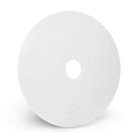 White Super Polish floor pads 27 inch 27WHITE