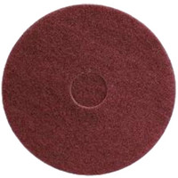 Maroon Strip floor pads 20 inch case of 10 pads 20MAROON